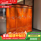 虎大師 紅木家具緬甸花梨（學(xué)名：大果紫檀）臥室團圓衣柜大衣柜櫥柜收納箱收納柜儲物柜 四門(mén)團圓衣柜