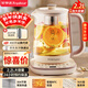 榮事達（Royalstar）養生壺 2.2L帶濾網(wǎng)全自動(dòng)煮茶壺電熱水壺 24h預約+24h恒溫燒水壺  18大菜單花茶壺煮茶器YSH22B1