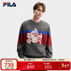 FILA 斐樂(lè )官方馬上起飛情侶款套頭衛衣2026春季休閑寬松純棉針織上衣