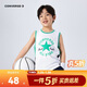 匡威Converse童裝男童籃球服背心2025夏季新款透氣兒童運動(dòng)上衣