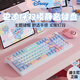 迪士尼史迪仔藍牙無(wú)線(xiàn)鍵盤(pán)三模有線(xiàn)鍵盤(pán)鼠標套裝靜音機械手感游戲鍵鼠男女生辦公高顏值筆記本電腦平板用 史迪仔無(wú)線(xiàn)雙模鍵盤(pán)+草莓熊雙模鼠標 迪士尼正版