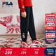 斐樂(lè )FILA兒童童裝長(cháng)褲2026年春季新款男小童新年款運動(dòng)褲針織長(cháng)褲 傳奇藍-NV 170