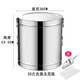 利達(dá)辰茶葉桶不銹鋼茶葉罐大容量?jī)?chǔ)存陳皮茶罐鐵馬口鐵小號(hào)大號(hào) 加厚光面密封 30L
