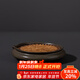 容山堂茗嘉棕絲陶瓷茶盤(pán)紫砂壺承干泡臺儲水小茶盤(pán)壺托杯墊功夫茶具茶承 棕絲壺承-黑陶