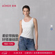 愛(ài)慕（Aimer）內衣女夏季打底寬肩帶帶杯帶胸墊背心上衣AM72B511 L 