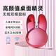 聯(lián)想生態(tài)品牌異能者 無(wú)線(xiàn)鼠標 雙模2.4G藍牙 可愛(ài)兔子女生 輕音辦公家用 筆記本臺式通用 鎏金玫瑰N520
