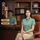 工服家高端POLO衫定制logo文化衫短袖夏季團隊工作服T恤刺繡廣告訂制DIY 0012-XZYC短袖白色 S