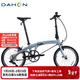 大行（DAHON）P10折疊自行車(chē)20英寸10速鋁合金成人通勤V剎 PAA003 消光灰藍