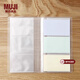 MUJI MUJI 聚丙烯 票卡夾/3列 卡片收納冊 縱型/60個(gè)口袋/側面收納