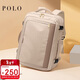 POLO雙肩包女士背包箱式旅行背包17.3英寸電腦包干濕分離出差行李包