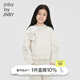 jnby by JNBY江南布衣童裝春秋長(cháng)袖套頭衛衣立體蝴蝶結舒適女童兒童1N8411300 123乳白色 130 cm