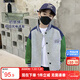 左西男童棒球服外套秋裝2025新款兒童春秋款夾克韓版上衣潮 灰色 150