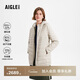 AIGLE艾高羽絨服WR防潑水保暖650蓬白鵝絨輕量沖鋒衣內膽外套女款