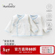 歡喜小熊嬰兒?jiǎn)紊弦聝杉b寶寶0-6個(gè)月剛出生新生兒純棉A類(lèi)衣服