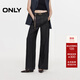 ONLY2025秋季新款松弛感利落寬松直筒褲長(cháng)褲牛仔褲女|125432022 J37 1000洗水藍牛仔 S S褲長(cháng)減短