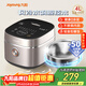 九陽(yáng)（Joyoung）【0涂層】太空系列4升家用容量3-4人無(wú)涂層微壓電飯煲電飯鍋低糖飯風(fēng)冷水潤膜不銹鋼內膽40N3