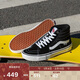 VANS萬(wàn)斯Vans范斯官方 Sk8-Hi黑色高幫職業(yè)滑板鞋滑板初學(xué)者 黑色  39