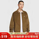 耐克（NIKE）男子休閑刺繡舒適翻領(lǐng)運動(dòng)夾克外套 IM9349-235 XL