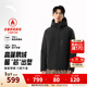 安踏（ANTA）鵝絨羽絨服丨連帽短款羽絨外套男士冬季保暖防風(fēng)衣棉服男裝上衣 基礎黑-3 85%含絨量 M (男170)