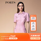 PORTS寶姿秋冬女裝連體褲SM9P002NFQ046 元氣粉 S (4)