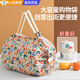 惗優(yōu)品可折疊購物袋便攜超市防水環(huán)保袋手提袋日式多功能超大買(mǎi)菜收納袋 可折疊加厚字母款