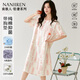 南極人（Nanjiren）【防螨抗菌純棉】女士睡裙帶胸墊睡衣女夏季短袖可外穿家居服L
