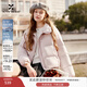 香影超好看粉色泡芙羽絨服女2025冬季新款繭型90白鴨絨立領(lǐng)短外套 銀牡丹色 S 155/80A/85-95斤
