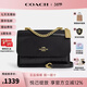 COACH蔻馳女包KLARE風(fēng)琴包斜挎包單肩包輕奢宴會(huì )包輕奢禮物女 CV397 IMBLK 新款亮面