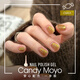 CandyMoyo炫彩貓眼一步膠甲油膠三合一烤燈手腳指甲油 松茶可可