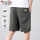 啄木鳥(niǎo)（TUCANO）短褲男士夏季純色百搭純棉潮流運動(dòng)薄款透氣五分褲子 軍色 XL