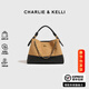 CHARLIE&KELLI CK奢侈品牌包包女款2026年秋冬新款手提鏈條包通勤包生日禮物 棕色【情人節禮物送女友老婆實(shí)用】