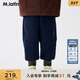 馬·拉?。∕.Latin）馬拉丁兒童褲子25冬裝新款男童女童小童羅紋蘿卜褲加絨針織長(cháng)褲