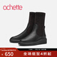 achette雅氏5QZ3 中性休閑高邊厚底彈力中靴女靴 14/D0-黑色/花色 36