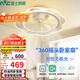 雷士（NVC）LED照明風(fēng)扇燈智控吸頂吊扇燈奶油臥室餐廳搖頭無(wú)極調光36瓦