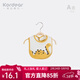 Kordear 初生嬰兒超柔口水巾寶寶吃飯圍兜圍嘴新生兒圍脖防吐奶口水圍巾 松黃 均碼