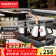 金灶（KAMJOVE） 泡茶電磁爐茶具燒水壺 自動(dòng)上水電水壺 304不銹鋼電茶爐 D608 0.9L 0.9L