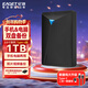 憶捷（EAGET）移動(dòng)硬盤(pán) 1TB 雙盤(pán)備份 USB3.0 G20CPRO 2.5英寸 外接外置存儲數據照片 高速傳輸防震 黑色