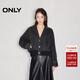 ONLY2025秋季新款個(gè)性百搭寬松V領(lǐng)顯瘦拼接牛仔外套女|125154002 J09 深牛仔灰色 S (160) 80A
