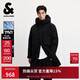 杰克·瓊斯（JACK&JONES） 男裝秋冬羽絨服中長(cháng)款加厚保暖外套鴨絨寬松休閑潮連帽225312016