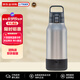 虎牌（TIGER）戶(hù)外保溫杯大容量運動(dòng)水壺MTA-B100-XM不銹鋼色1L送禮新年禮物