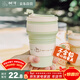 樹(shù)可輕行硅膠可折疊水杯旅行刷牙咖啡杯食品級耐高溫便攜式小漱口杯子