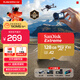 閃迪（SanDisk）128GB TF(MicroSD)內存卡 4K極速金卡A2 V30 U3行車(chē)記錄儀 運動(dòng)相機無(wú)人機 監控存儲卡 讀190MB/s