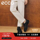 愛(ài)步（ECCO）德比鞋 牛皮增高圓頭商務(wù)正裝皮鞋男 都市倫敦525604 黑色41 HL
