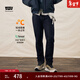 Levi's李維斯冬暖系列男士502標準版型復古休閑牛仔褲 靛藍色 32 (32)