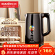 金灶（KAMJOVE）燒水保溫一體全自動(dòng)恒溫最新款燒水壺316不銹鋼電熱水壺 雙層防燙無(wú)縫內膽熱水壺 T-817 1.7L