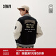 森馬（Semir）商場(chǎng)同款|仿毛呢外套男冬復古學(xué)院風(fēng)棒球服2025夾克101725118102