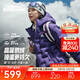 安踏面包羽絨服丨六度芯女士短款冬季新款防風(fēng)保暖運動(dòng)鵝絨羽絨服