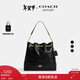 蔻馳（COACH）【禮物】奧萊女士女包絎縫細節EVELYN 36號單肩包手提包腋下包 IM/黑色