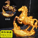 柒十柒馬年送禮發(fā)財馬茶寵擺件精品可養可變色茶具配件茶玩招財茶趣擺件 立馬發(fā)財【金】-變色茶寵