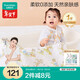 全棉時(shí)代嬰兒浴巾紗布浴巾純棉吸水加大加厚新生嬰兒蓋毯毛巾120*120cm